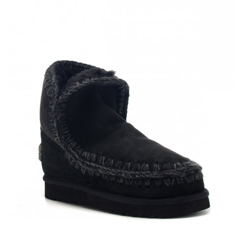 MOU STIVALETTO FW101050A ESKIMO 18 GLITTER LOGO NERO