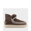 MOU STIVALETTO FW741001A NEW ESKIMO SNEAKERS SUEDE BROWN PEPPER