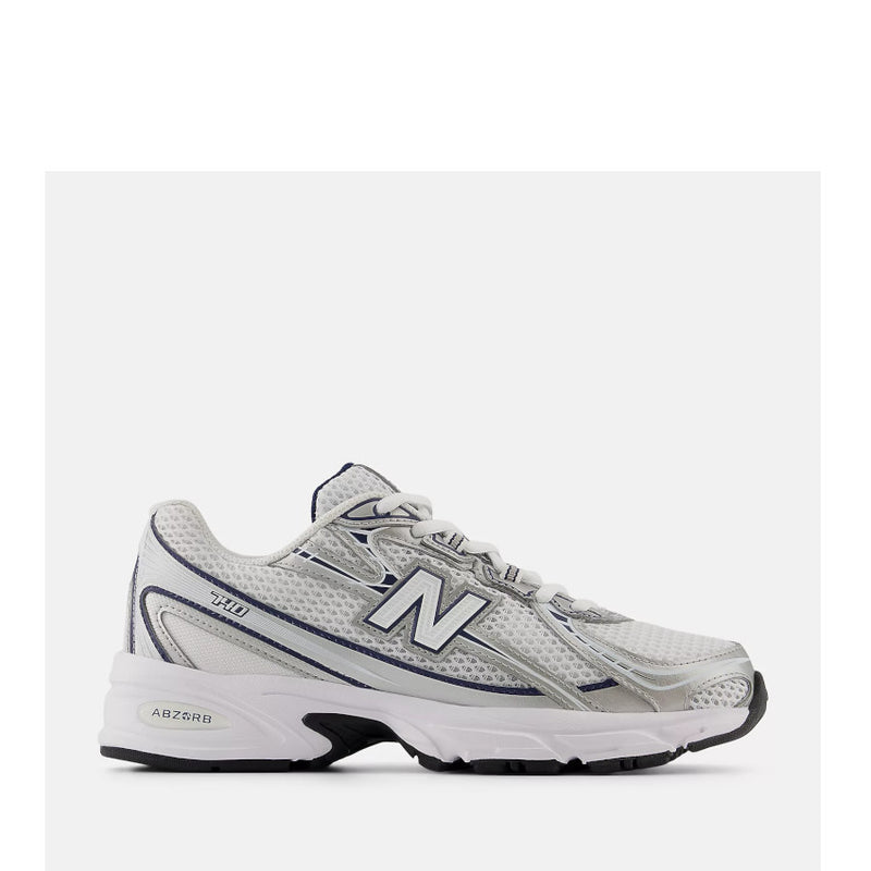 NEW BALANCE SNEAKERS U740WN2 BIANCO-ARGENTO-BLU