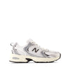 NEW BALANCE SNEAKERS U530ESA ARGENTO METALLIC-NERO