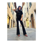 ALTRAMAREA DECOLLETE' CON FIBBIE 5723 VERNICE SINT BORDO'
