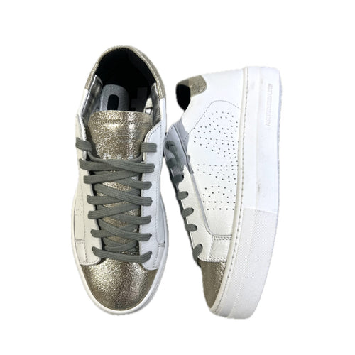 P448 SNEAKERS THEA BIANCO-ORO