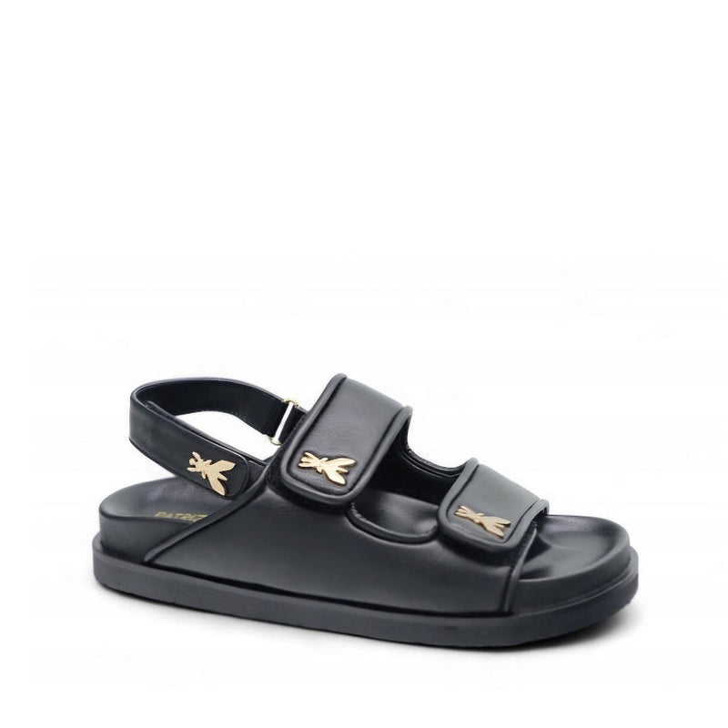 PATRIZIA PEPE SANDALO PJ322.31 VITELLO NERO-ORO