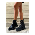 PATRIZIA PEPE ANFIBIO PPJ884 NERO-ORO