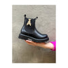 PATRIZIA PEPE BEATLES PPJ885 NERO-ORO BRILLANTINI