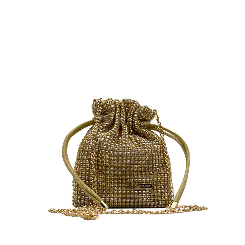ALBANO POCHETTE A1074/2 STRASS PLATINO