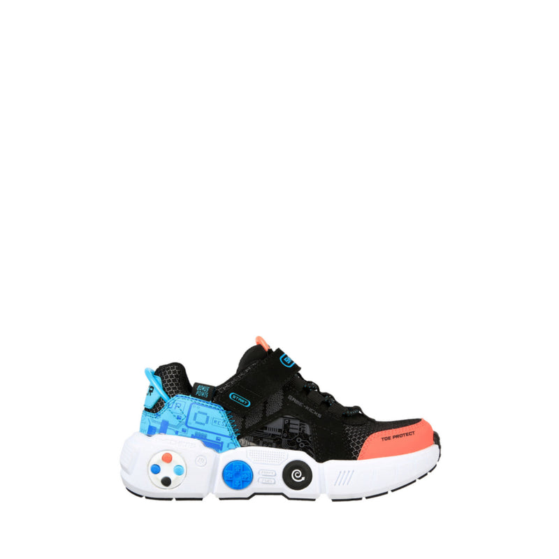SKECHERS SNEAKERS GAMETRONIX 402260L NERO MULTI