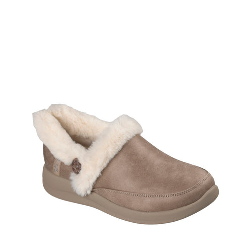 SKECHERS PANTOFOLA COZY ESCAPE 168114 CHESTNUT MARRONE