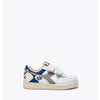 DIADORA SNEAKERS MAGIC BAKET LOW PS TAZ LT 501.180918 BIANCO-BLU BIZANTINO
