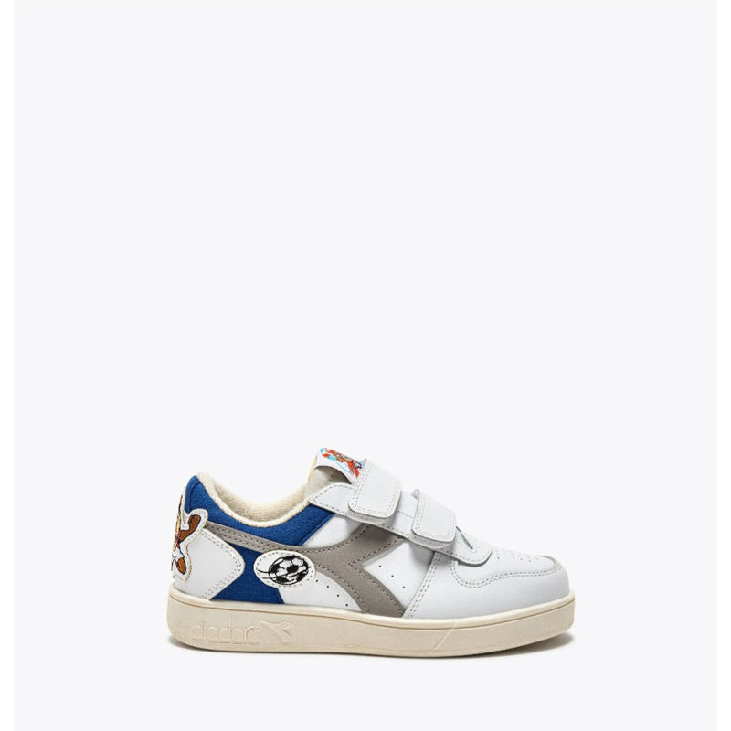 DIADORA SNEAKERS MAGIC BAKET LOW PS TAZ LT 501.180918 BIANCO-BLU BIZANTINO