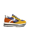 VOILE BLANCHE SNEAKERS 0012016158.02.1G15 MARPLE SUEDE/NYLON GIALLO-LILLA