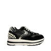 VOILE BLANCHE SNEAKERS 0012014312.03.1A06 MARAN STUDS VELOUR/NYLON NERO- BIANCO