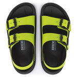 BIRKENSTOCK SANDALO MOGAMI 1019672 NERO-VERDE ACIDO