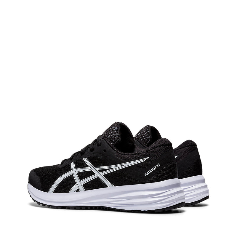 ASICS SNEAKERS PATRIOT 12 GS NERO-BIANCO