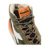 DIADORA HERITAGE EQUIPE MID MAD ITALIA NUBUCK SW 201177821 01 70398 GREEN OLIVINE