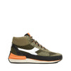 DIADORA HERITAGE EQUIPE MID MAD ITALIA NUBUCK SW 201177821 01 70398 GREEN OLIVINE