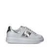 GAELLE SNEAKERS GBCDP2952 ADDICT IN ECOPELLE ARGENTO