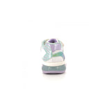 GEOX SNEAKERS SPACECLUB GIRL J358VA ARIEL BIANCO-AZZURRO