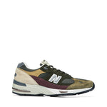 NEW BALANCE SNEAKERS 991GYB MESH VERDE-GIALLO