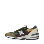 NEW BALANCE SNEAKERS 991GYB MESH VERDE-GIALLO