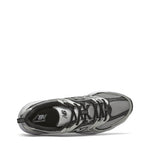 NEW BALANCE SNEAKERS 530USXD12 MESH ARGENTO-NERO