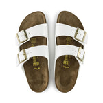 RINEO BIRKENSTOCK ARIZONA WHITE BIRKO FLOR PATENT 1005294 03