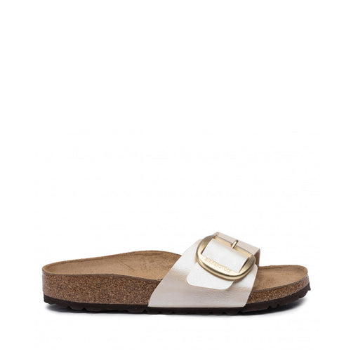 RINEO BIRKENSTOCK MADRID BIG BUCKLE PEARL BIANCO 1015279 01