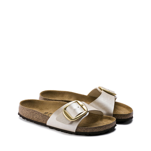 RINEO BIRKENSTOCK MADRID BIG BUCKLE PEARL BIANCO 1015279 02