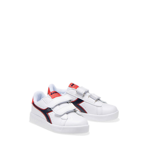 RINEO DIADORA SNEAKERS GAME P PS BIANCO-BLU-ROSSO 02