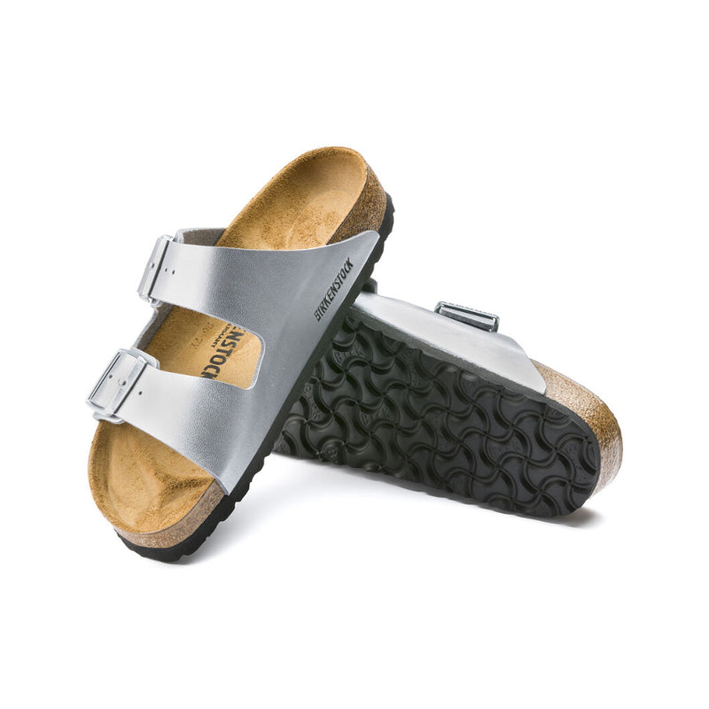 BIRKENSTOCK SANDALO ARIZONA 1012283 ARGENTO