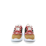 LEATHER CROWN SNEAKERS WBRDL-406