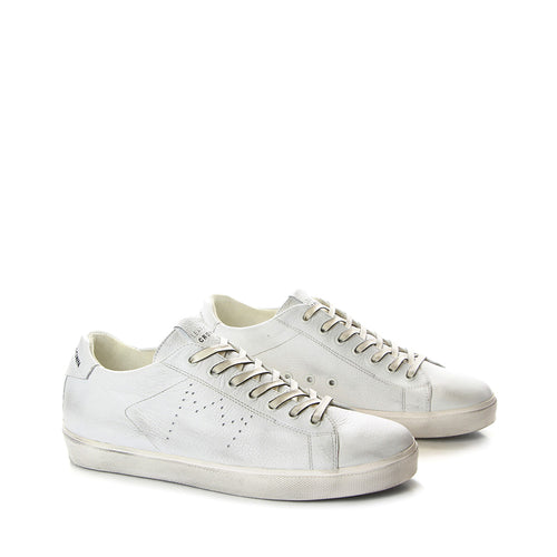 LEATHER CROWN SNEAKERS W_ICONIC-020