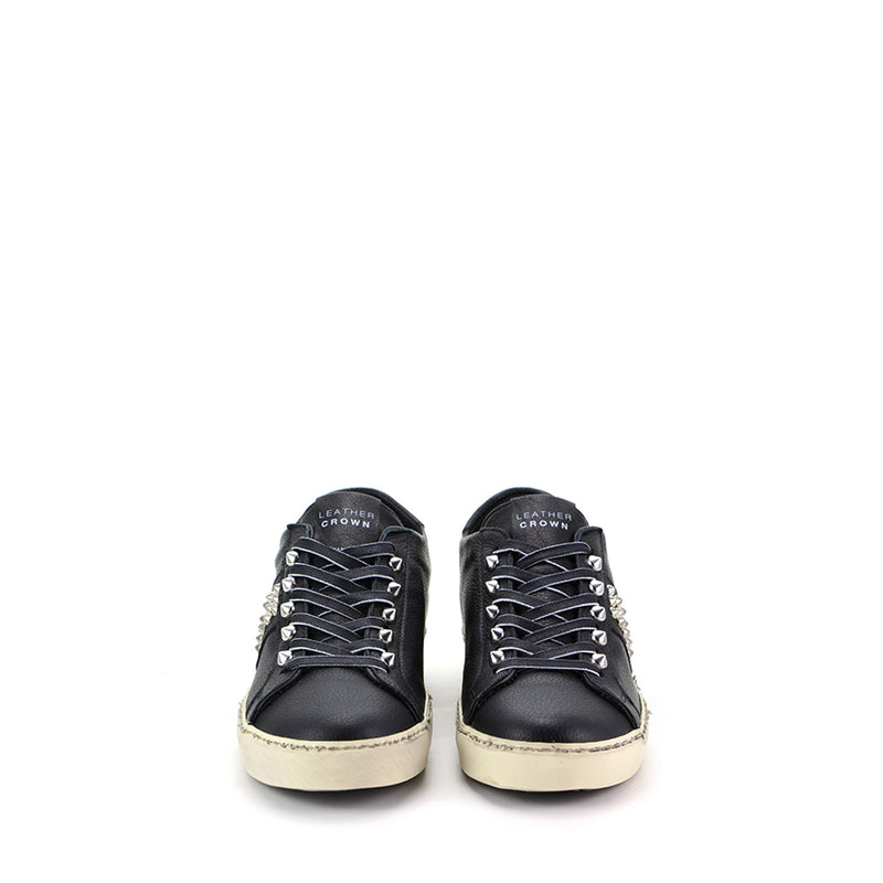 LEATHER CROWN SNEAKERS W_ICONIC-014