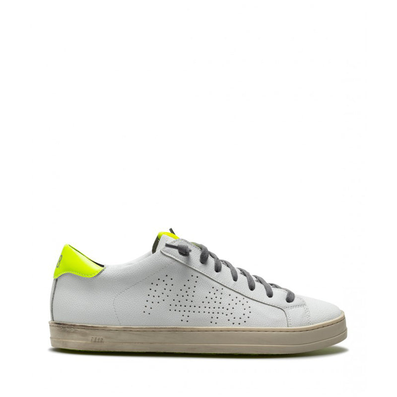 P448 SNEAKERS S22JOHN-M BIANCO-GIALLO