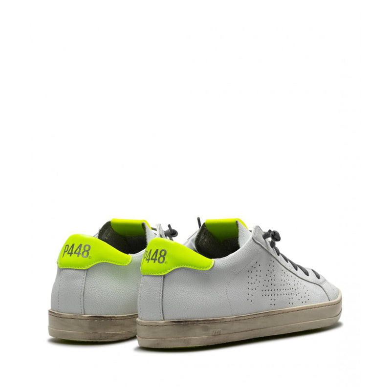 P448 SNEAKERS S22JOHN-M BIANCO-GIALLO