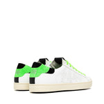 P448 SNEAKERS S22JOHN-M NEO BIANCO-VERDE-NERO