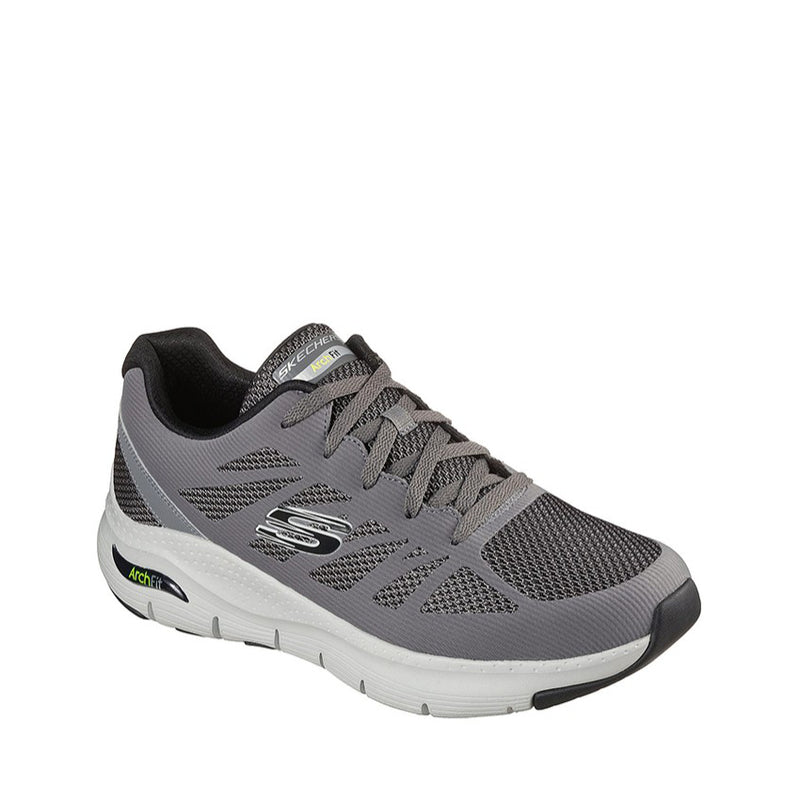 SKECHERS SNEAKERS 232042 ARCH FIT CHARGE GRIGIO-NERO