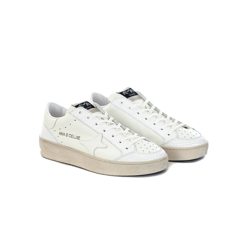 AMA BRAND SNEAKERS 2409 BIANCO-BIANCO