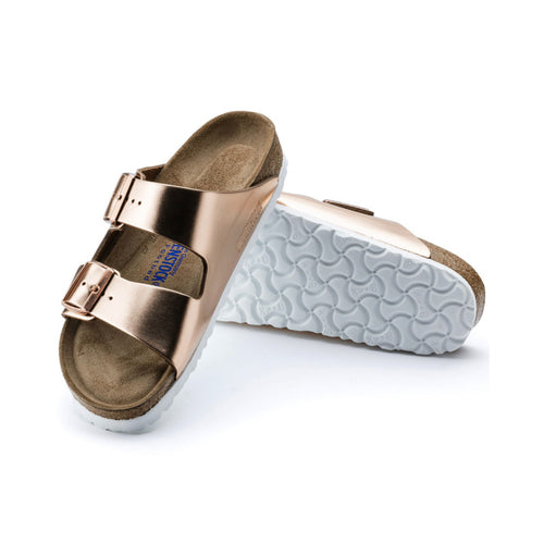 BIRKENSTOCK SANDALO ARIZONA SFB 952093 METALLIC RAME