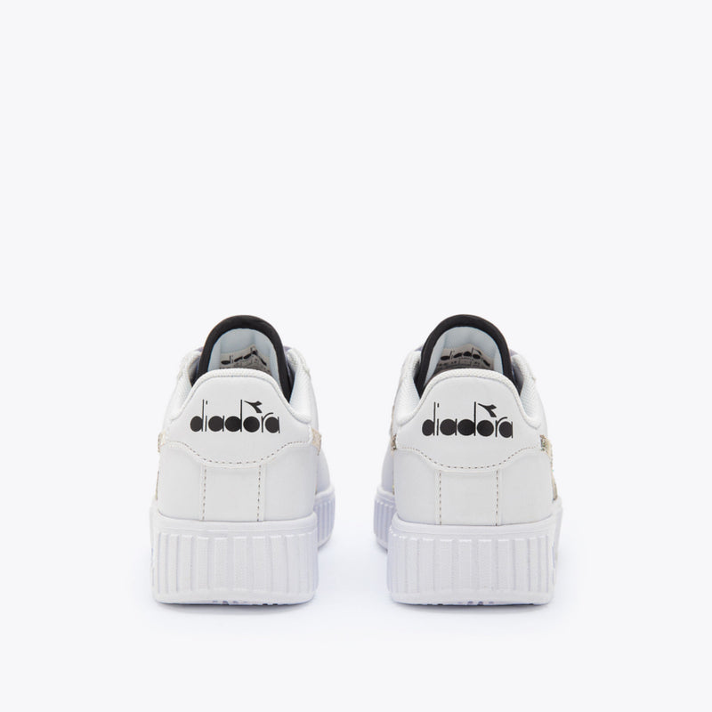 DIADORA SNEAKERS GAME STEP GLOW GS BIANCO-NERO
