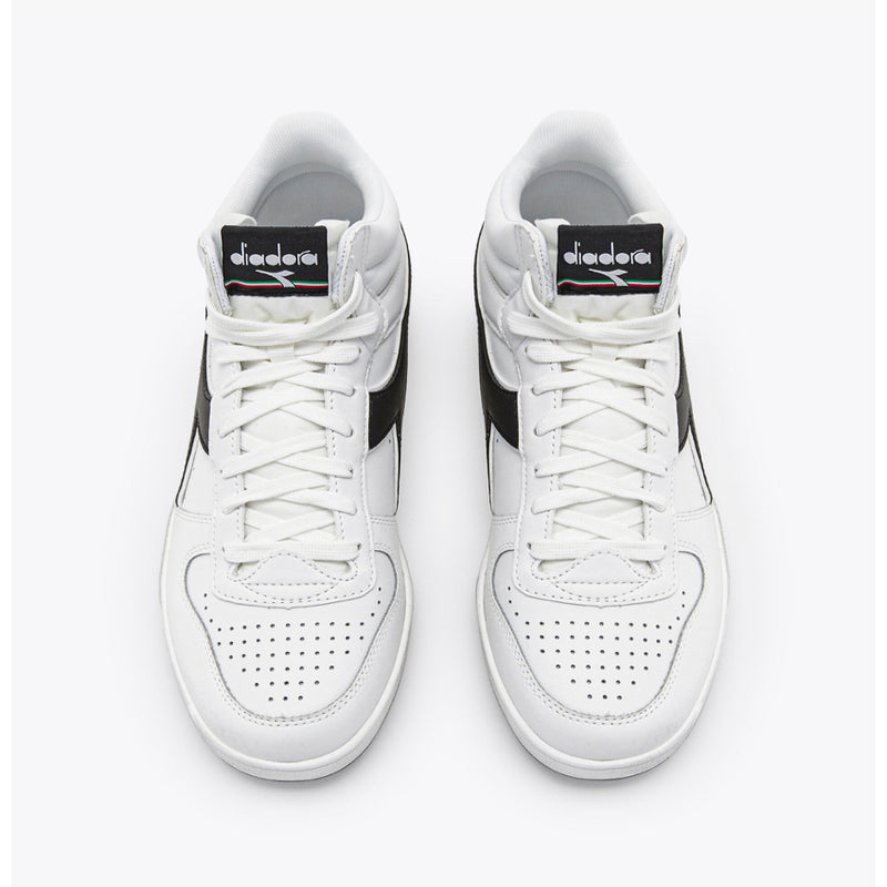 DIADORA SNEAKERS MAGIC BASKET DEMI ICONA BIANCO-BIANCO-NERO