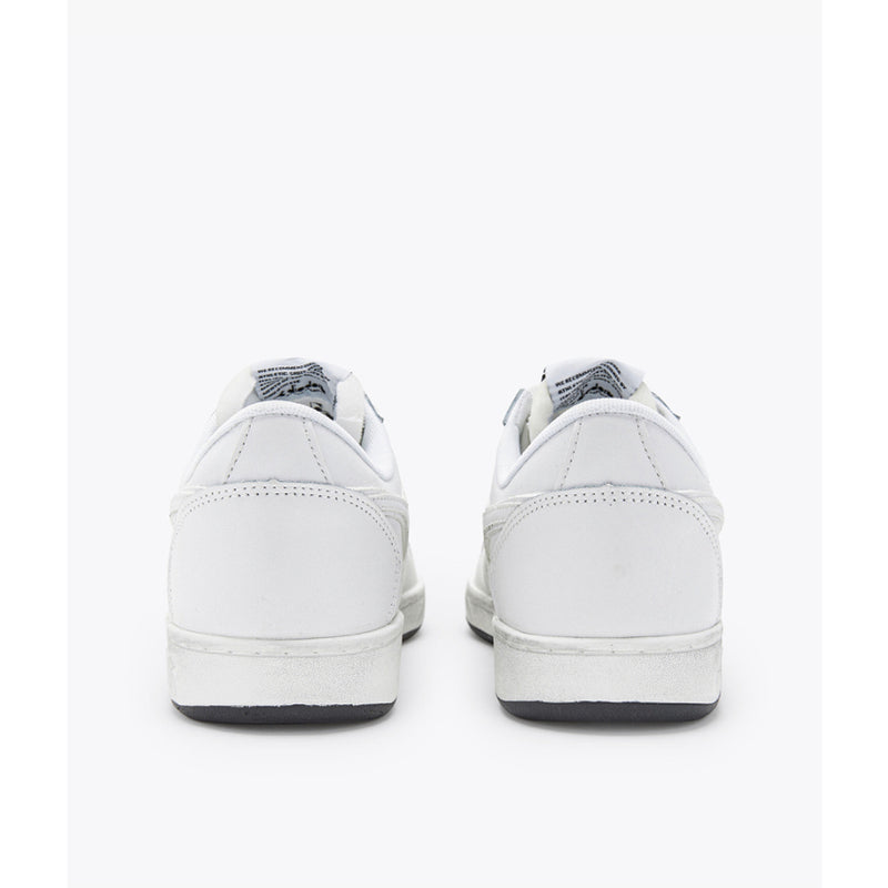 DIADORA SNEAKERS MAGIC BASKET LOW ICONA BIANCO-BIANCO