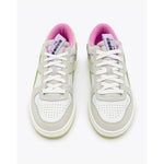 DIADORA SNEAKERS MAGIC BASKET LOW LABEL WN BIANCO-VERDE LIME