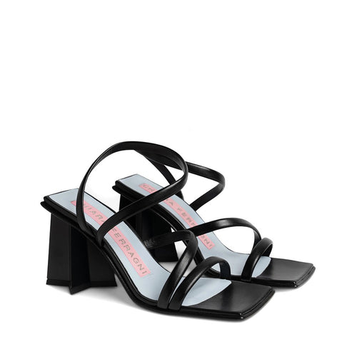 CHIARA FERRAGNI SANDALO CON TACCO ANDROMEDA CF3027 NERO