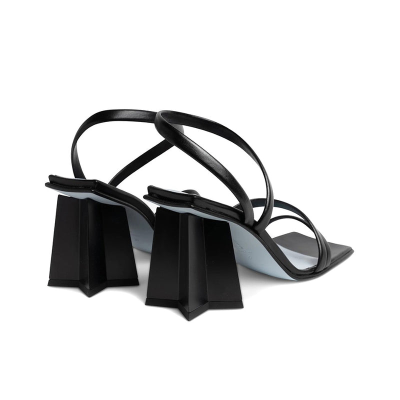 CHIARA FERRAGNI SANDALO CON TACCO ANDROMEDA CF3027 NERO