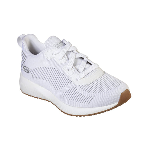 SKECHERS SNEAKERS 31347 BOBS SQUAD- GLAM LEAGUE BIANCO